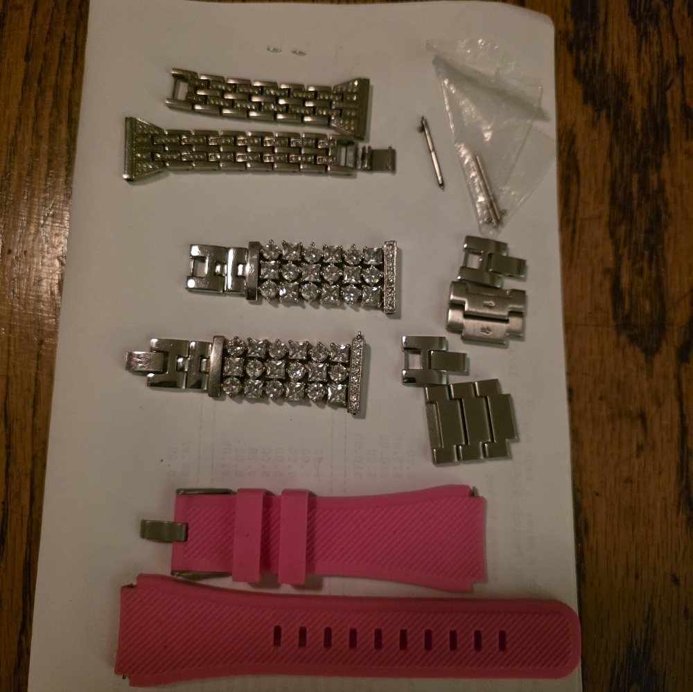 Like New Bling Watch Band's For The Samsung Ultra 22 - Set Of 3